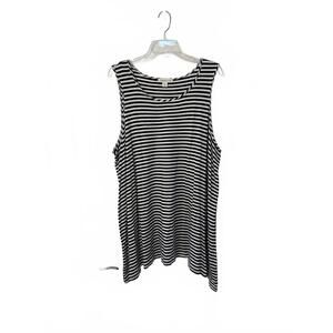 Coldwater Creek Plus Size Striped Tank Top - 3X